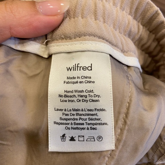 Aritzia Wilfred Free Buffon Pant - M - Nude - Picture 7 of 12
